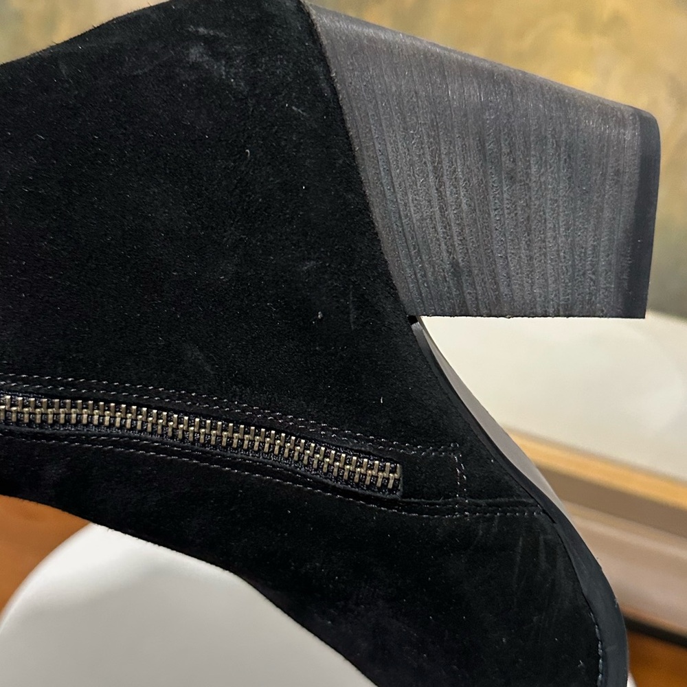 🌹PAUL GREEN🌹Reya Black Suede Bootie Size: 7.5UK - Picture 11 of 14
